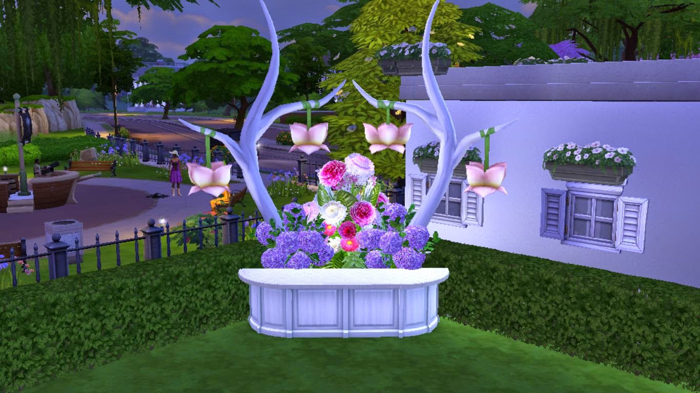 Sims 4 Lot Download: Enchanted Wedding Park | Sanjana Sims Studio